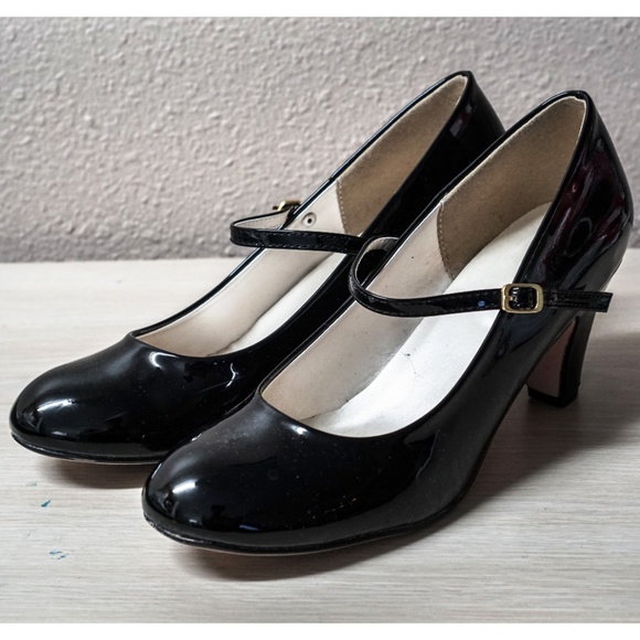Menue Shoes - ⚡️Mary Jane⚡️ Pumps 👠Low Heel Black Cute